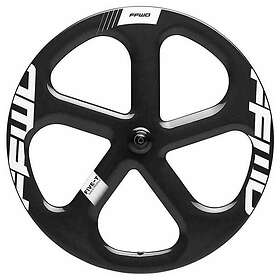 FFWD Five-t Track Tubular Road Front Wheel Silver 9 x 100 mm