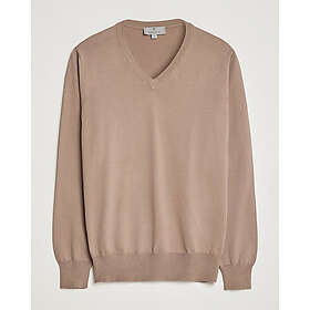 Canali Cotton V-Neck Pullover (Herre)