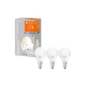 Ledvance SMART+ LED-lysspære form: P46 E14 4,9 W varmt vitt lys 2700 K vit (paket med 3)