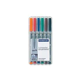 Staedtler 6-pack Lumocolor Non-permanent Medium