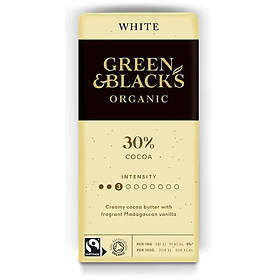 Chocolate Green & Blacks White 90g