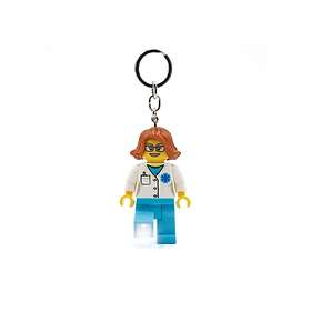 LEGO Female Doctor Key Chain