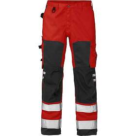 Fristads Byxa Varsel Kl 2 Rød/Svart D92