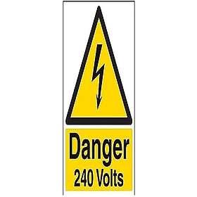 V Safety CV071BC-S 300 mm x 400 mm – Vinile Autoadesivo, 300mm x 400mm