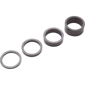 PRO Spacer Set 3k Carbon Ah 1/8 Inches Grå 3/5/10/20 mm