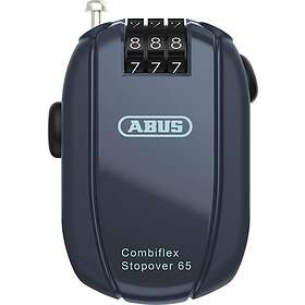 Abus Combiflex Stopover Cable Lock Silver 65 cm