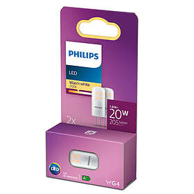 Philips 2-pack LED G4 Kapsel 20W 12V 205lm