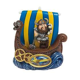 Viking Sverige Souvenir askepp med med Horn