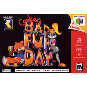 N64 Conker's Bad Fur Day ニンテンドー６４ Conker's Bad Fur Day (2001) - Nintendo 64x64