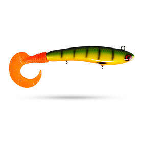 JW Lures HillBillyBurbot 17cm, 90g Sink Orange Belly Perch