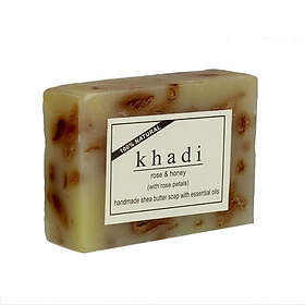 Khadi Natural Handmade Sheabutter Soap Rose & Honey 100g