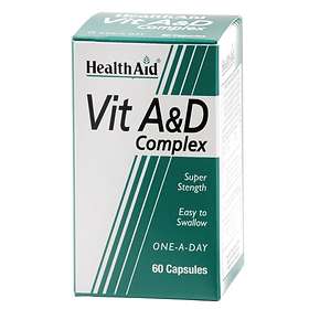 HealthAid Vit A & D Complex 60 Gélules