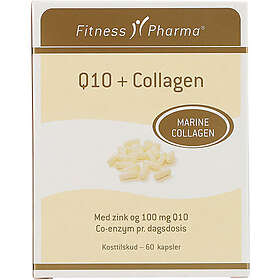 Fitness Pharma Q10+Collagen 60 Kapslar