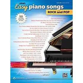 Alfred's Easy Piano Songs -- Rock & Pop: 50 Hits from Across the Decades