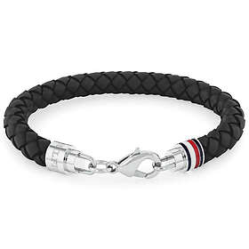 Tommy Hilfiger Iconic Braided Mens Läder Armbånd 2790545