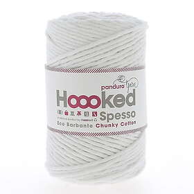 Panduro Hooked Spesso Eco Barbante Chunky Cotton by Yarn – 500g vit, Lotus S200