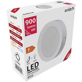 Avide Lightning LED downlight utanpåliggande 9W Varmvit 3000K