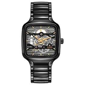 RADO R27124162 True Square Skeleton Automatic Black Watch