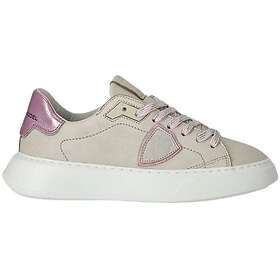 Philippe Model Beige Och Rosa High Fashion Sneakers Herr