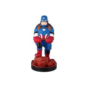 Marvel Captain America figur med hållare 20cm