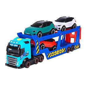 Dickie Toys Volvo FH 16 Biltransporter och Volvo XC40 Recharge