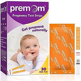 Premom hCG graviditetstest remsor 30-pack