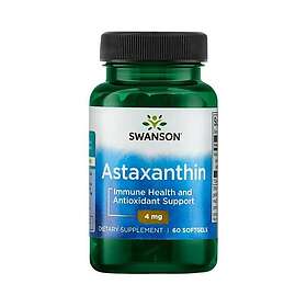 Swanson Astaxanthin 4mg 60 Kapslar