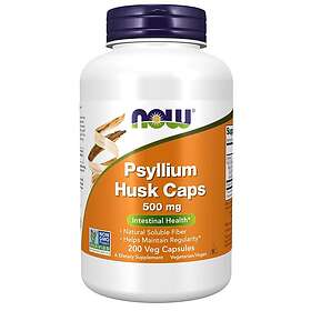 Now Foods Psyllium Husk Caps 500 mg kapslar 200 st