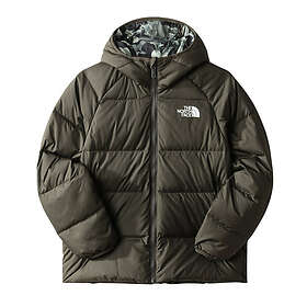 The North Face Printed Revers Down Hooded Jacket (Storlek