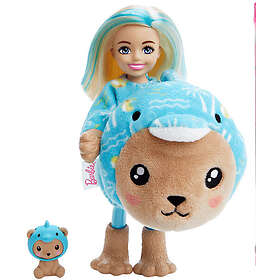 Barbie Cutie Reveal Chelsea Docka Teddy-Dolphin