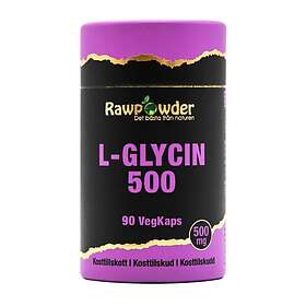 Rawpowder L-Glycin 500mg 90 kapslar