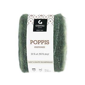 House of Yarn Gjestal Garn Poppis printgarn 50g grön – graderat garn