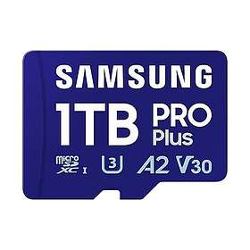 Samsung MB-MD1T0S MicroSDXC UHS-I 1TB 130 MB/s 180 MB/s + Adapter