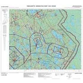 Kuopio, ilmailukartta Aeronautical chart ICAO 1:500 000