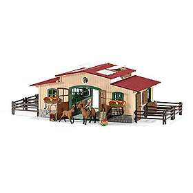 Schleich Farm World Stall Med Hästar 42195