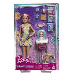 Barbie Docka Babysitter HTK35