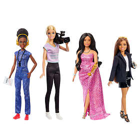 Barbie Careers Women in Film Set Of 4 Dolls (HRG54)