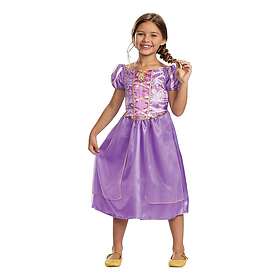 Disney Rapunzel Klänning Barn Maskeraddräkt Medium