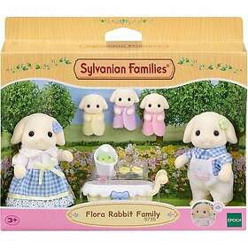 Sylvanian Families Tillbehör till dockhus 5735 Flora Rabbit family