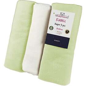 BabyMatex Flanell Diaper tygblöjor 3 st.