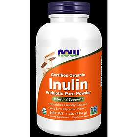 Now Foods Inulin Powder, Organic, 454 grams