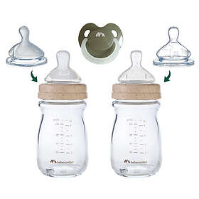 Bebeconfort Physio Air Nappflaskor Glas Set