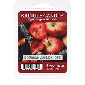 Kringle Candle Bourbon Apple & Oud vaxsmältning 64g