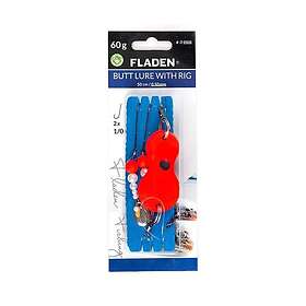 Fladen Butt Lure Plattfiskrigg 50cm 40g Red