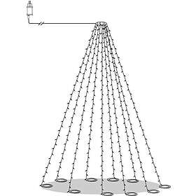 Star Trading 594-66 Flagpole Lights Shiny Warm White