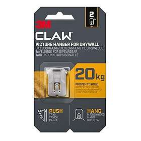 3M Picture hanger for drywall 20kg 2st