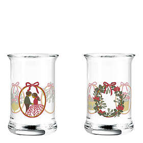 Holmegaard Julsnapsglas 2025 Shotglas 3cl 2-pack