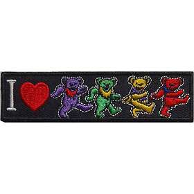 Grateful Dead: Standard Patch/I Love Bears