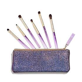 Nabla Cosmetics Amethyst Eye Makeup Brush Set With Bag