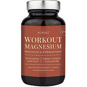 Nordbo WorkOut Magnesium 90 Capsules